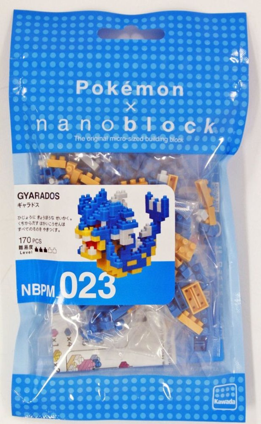 Toys kawada Pokemon Nanoblocks | Pokemon - Gyarados Nanoblock