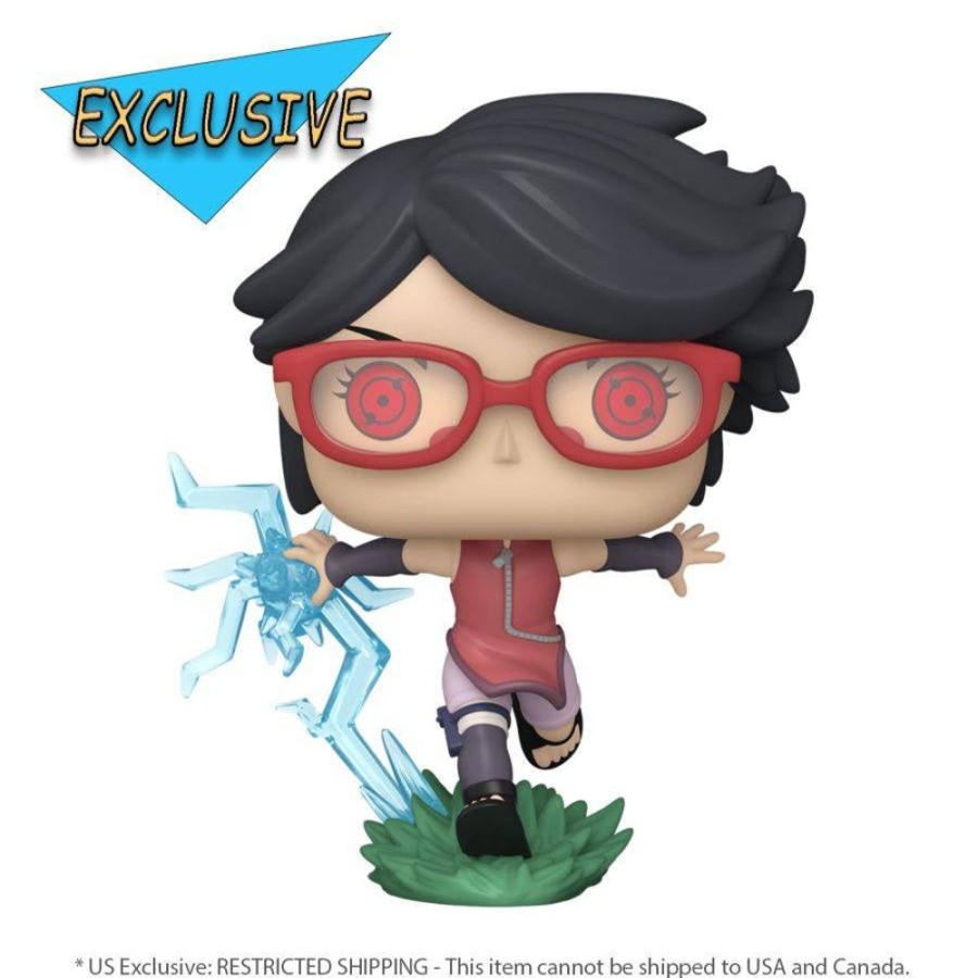 Anime Funko | Boruto - Sarada With Sharingan Glow Pop! Vinyl [Rs]