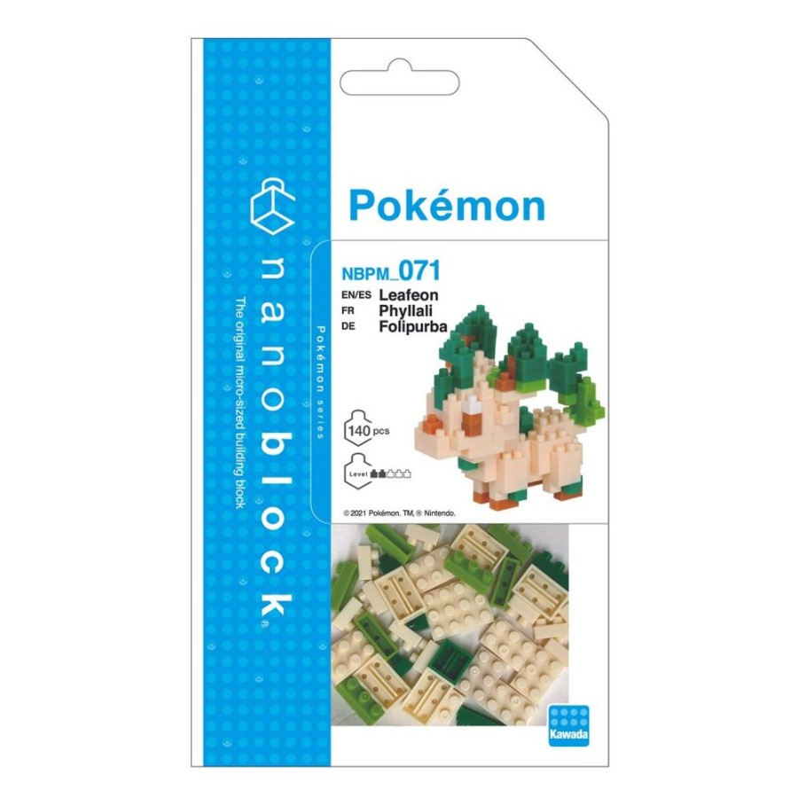 Toys kawada Pokemon Nanoblocks | Pokemon - Leafeon Nanoblock