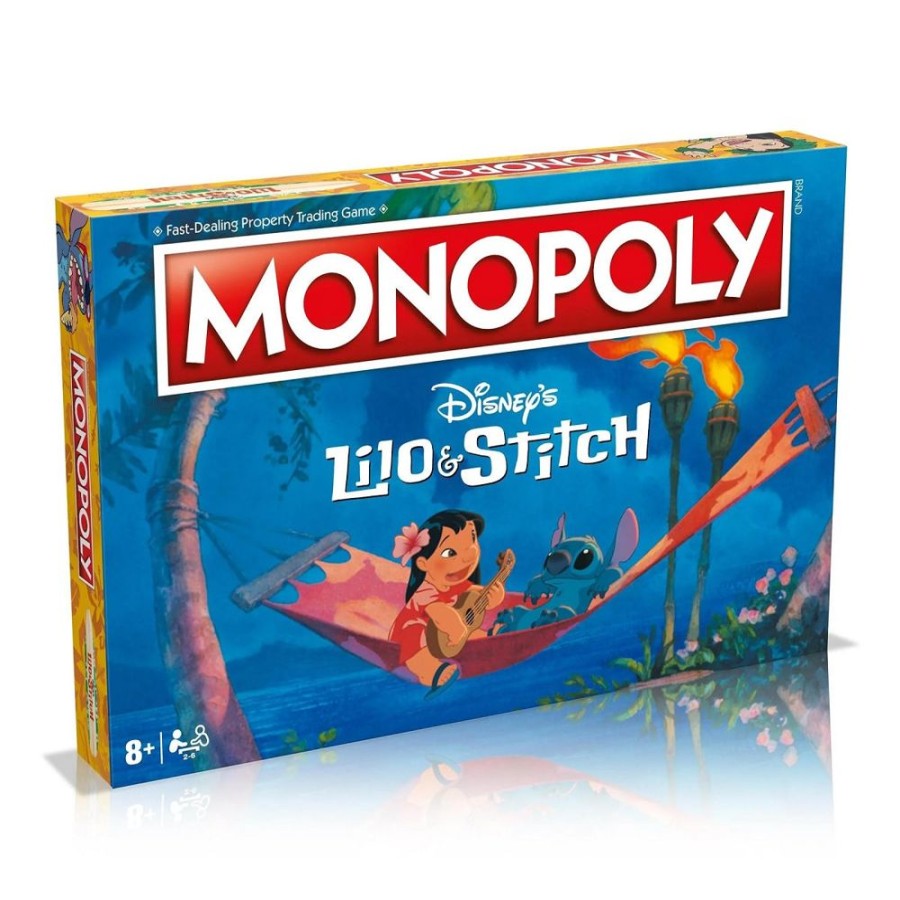 Games & Puzzles Winning Moves | Monopoly - Lilo & Stitch Edition