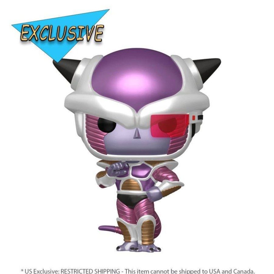 Anime Funko | Dragon Ball Z - First Form Frieza Metallic Pop! Vinyl [Rs]