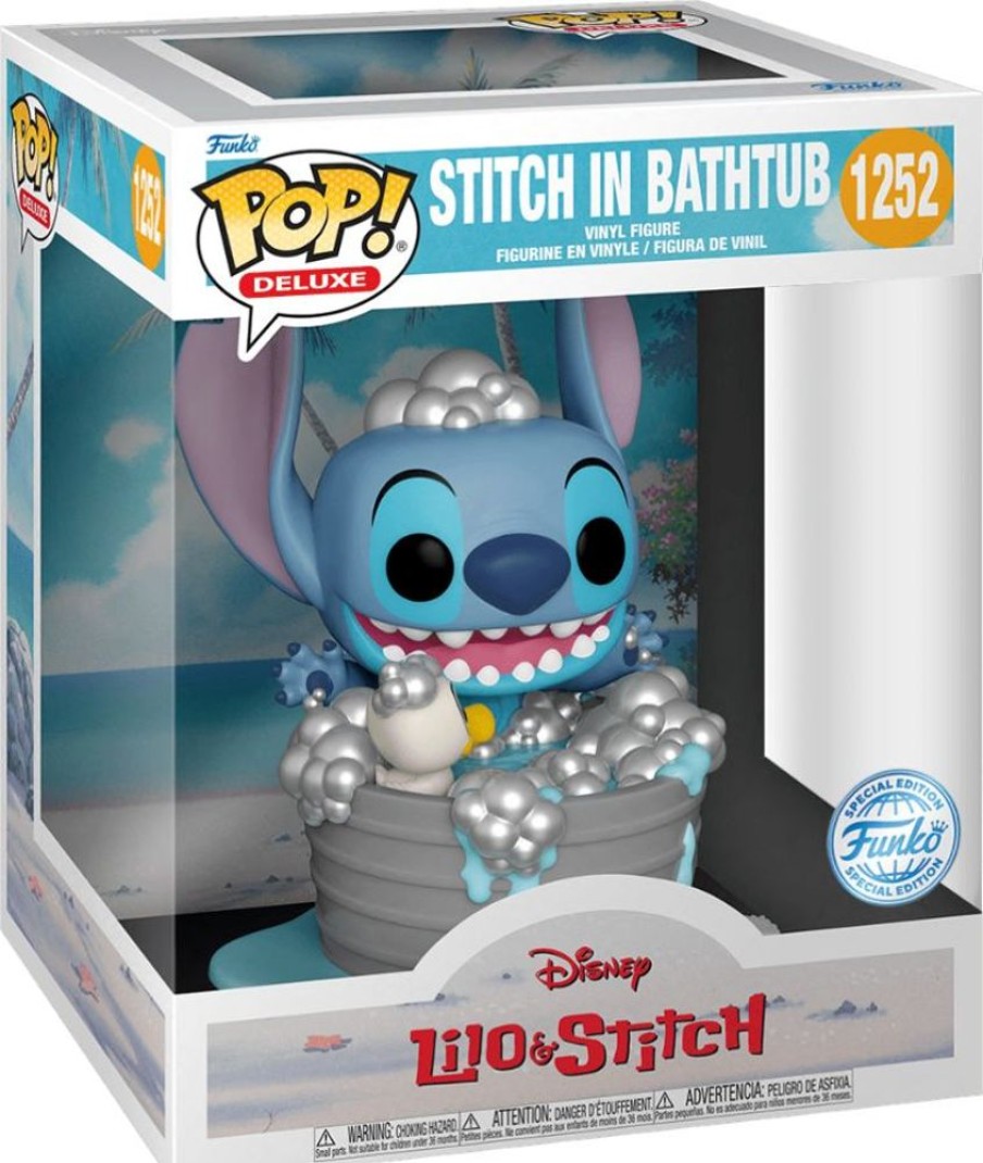 Popculture Disney | Lilo & Stitch - Stitch In Bathtub Pop! Deluxe [Rs]