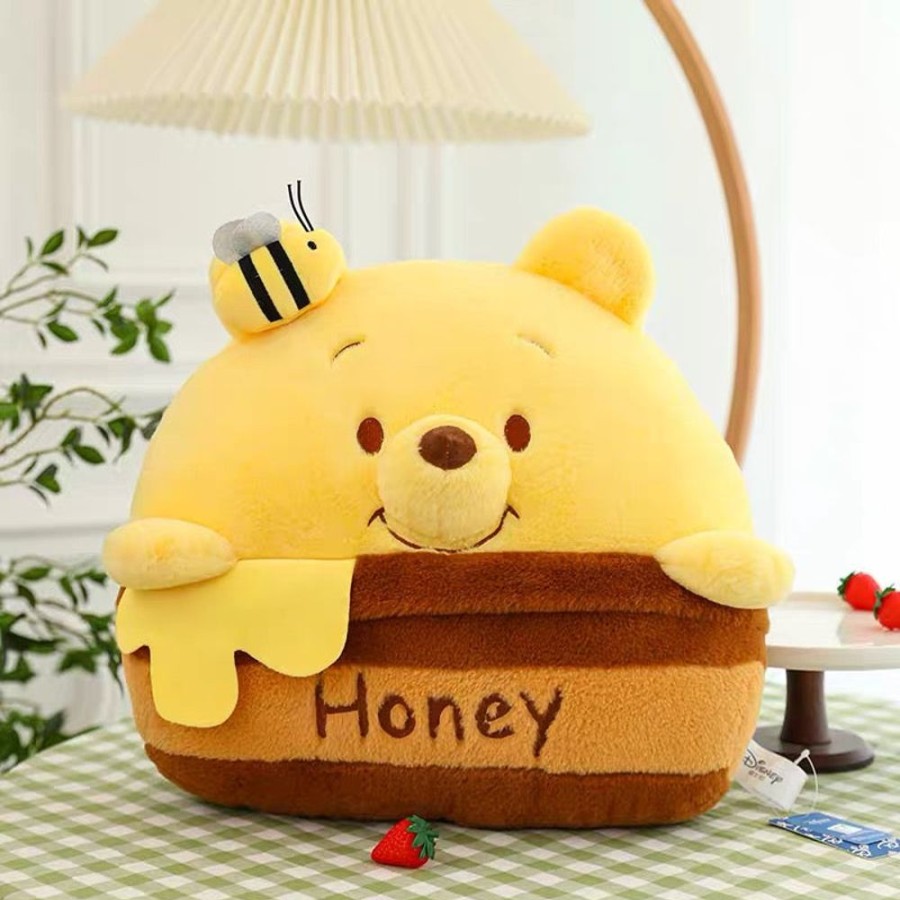 Popculture Disney | Disney - Winnie The Pooh Plush Cushion With Blanket