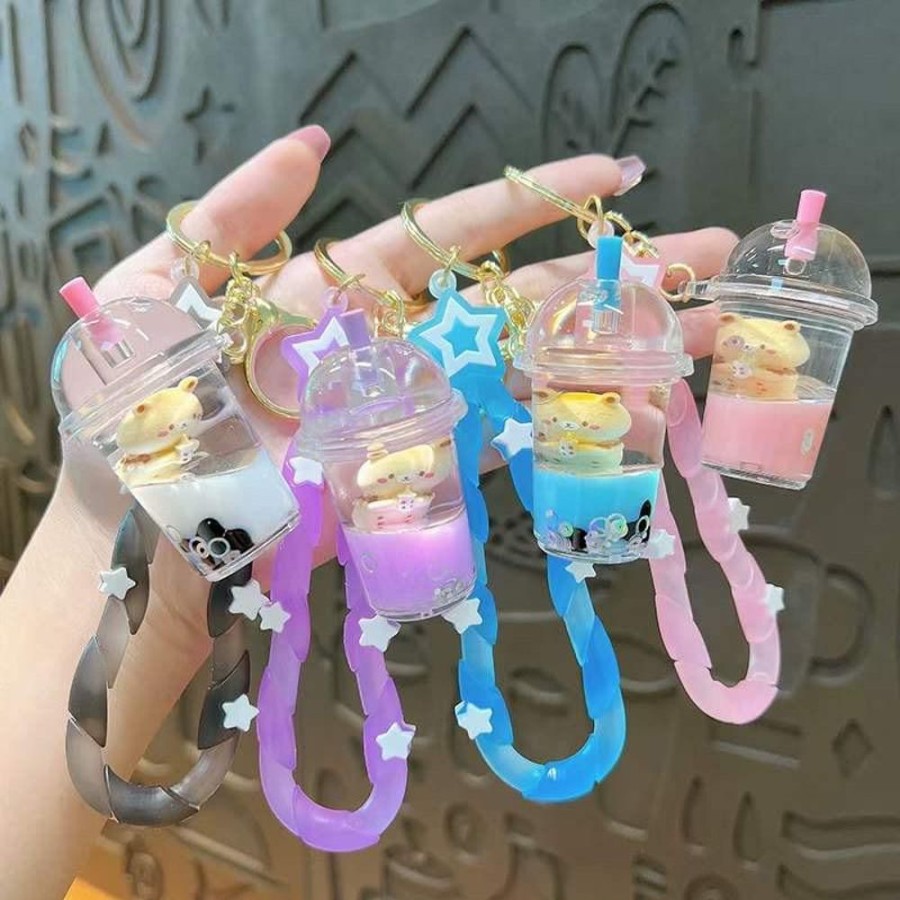 Fashion Minitopia | Bubble Tea Bear Keychain