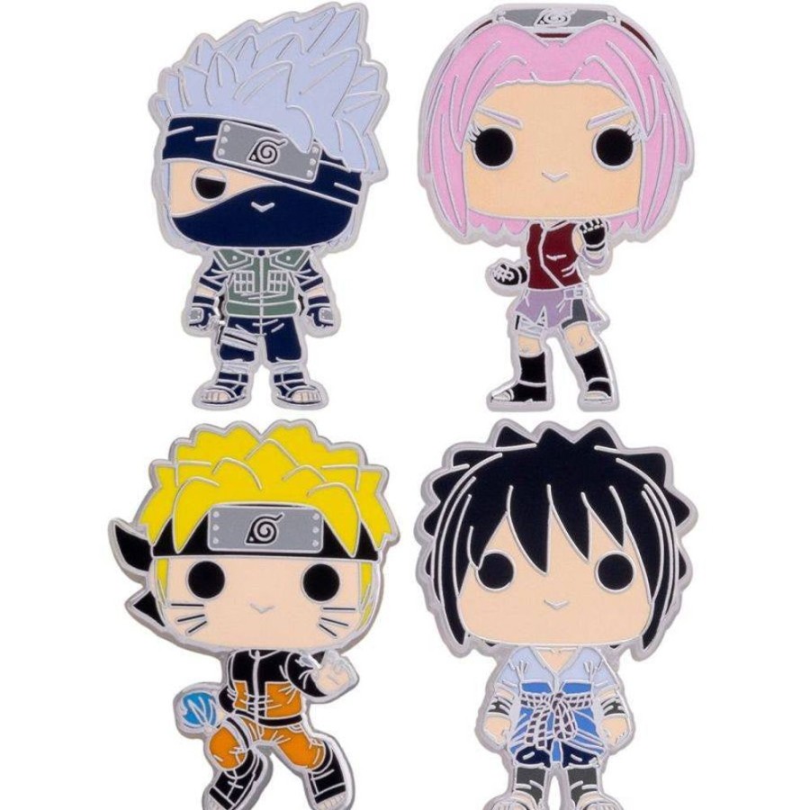 Anime Funko | Naruto - Team 7 Enamel Pin 4-Pack