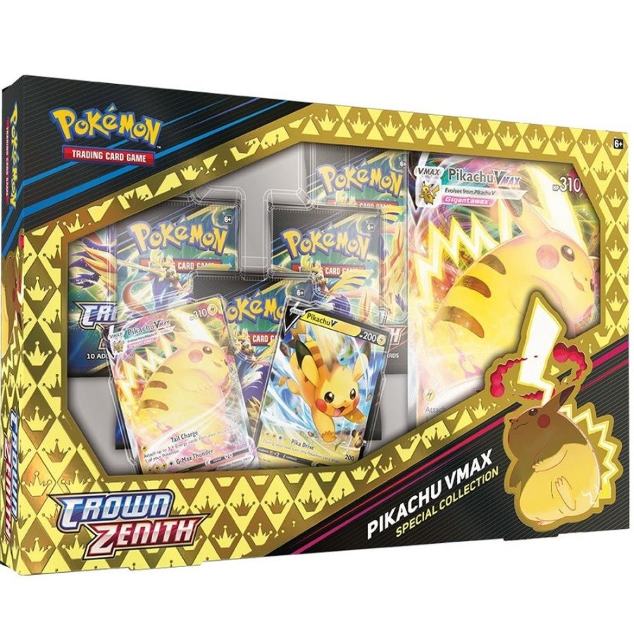 Games & Puzzles Pokemon | Pokemon Tcg: Crown Zenith Premium Collection - Pikachu Vmax