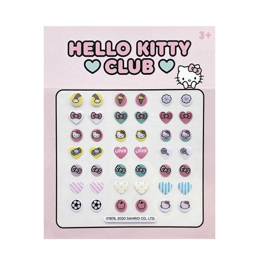 Anime Hello Kitty | Hello Kitty Club Stick On Earrings