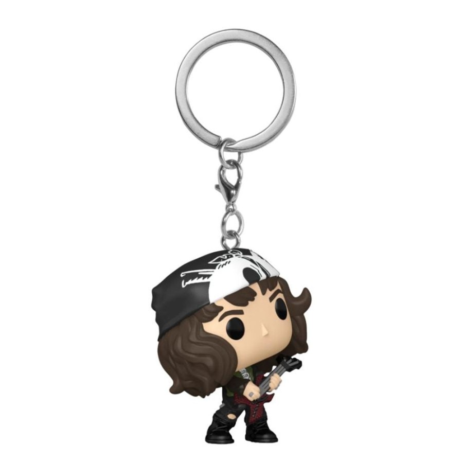 Popculture Funko | Stranger Things - Eddie With Guitar Pocket Pop! Keychain [Rs]