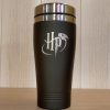 Popculture Harry Potter | Harry Potter Logo Stainless Steel Travel Mug