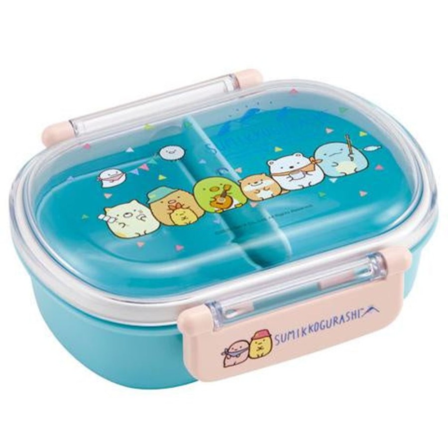 Anime Skater | Sumikko Gurashi Side Lock Transparent Bento Box