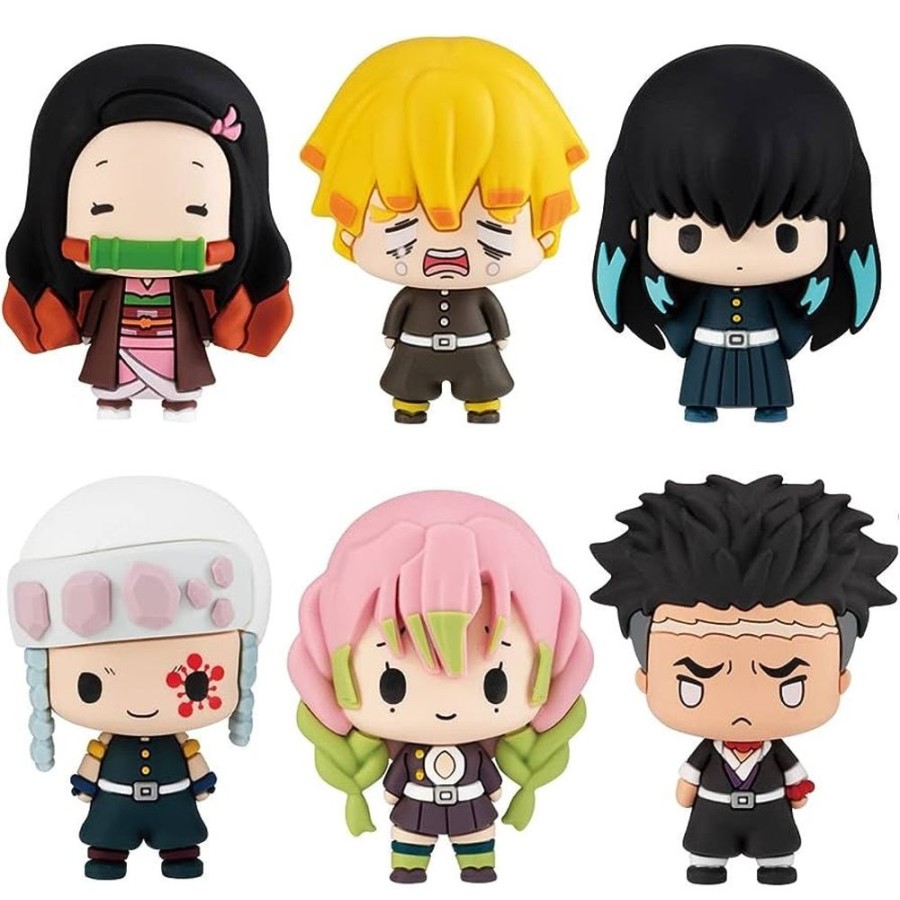 Anime Demon Slayer Figures | Demon Slayer: Kimetsu No Yaiba - Chokorin Mascot Figure 6-Pack Set Vol. 3