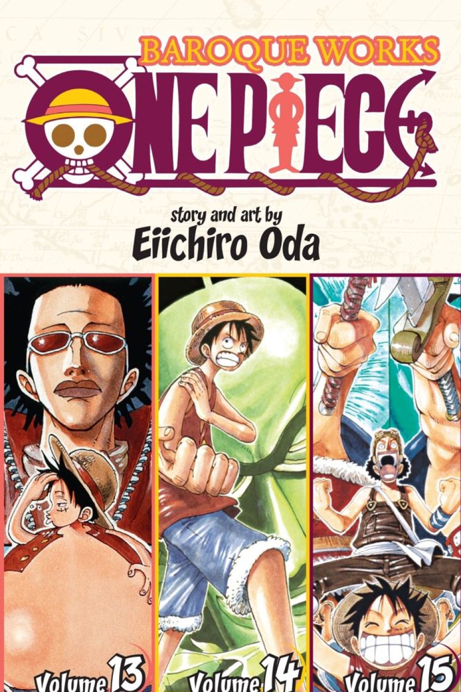 Anime One Piece | Manga - One Piece (Omnibus Edition), Vol. 13, 14, & 15