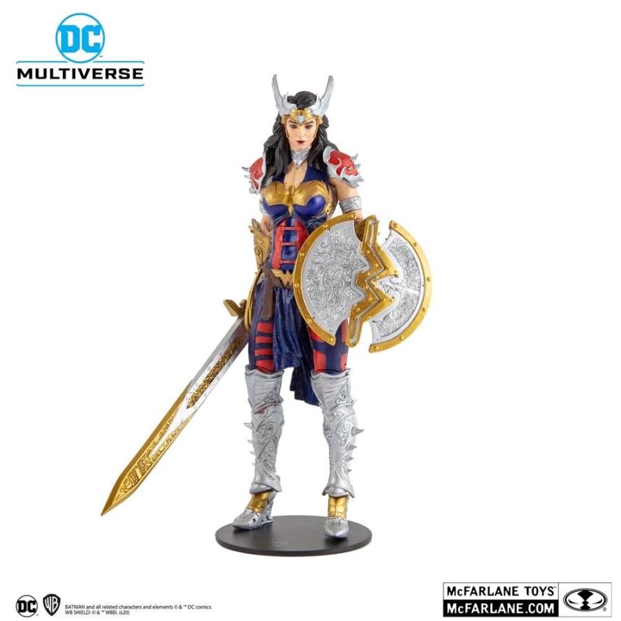 Toys McFarlane Toys | Dc Multiverse - 7" Wonder Woman Designed By Todd Mcfarlane (Gold Label)