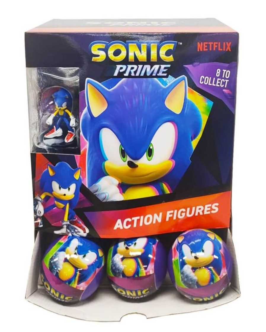 Toys Sonic The Hedgehog | Sonic 7.5 Cm Articulated Action Figures In Capsule