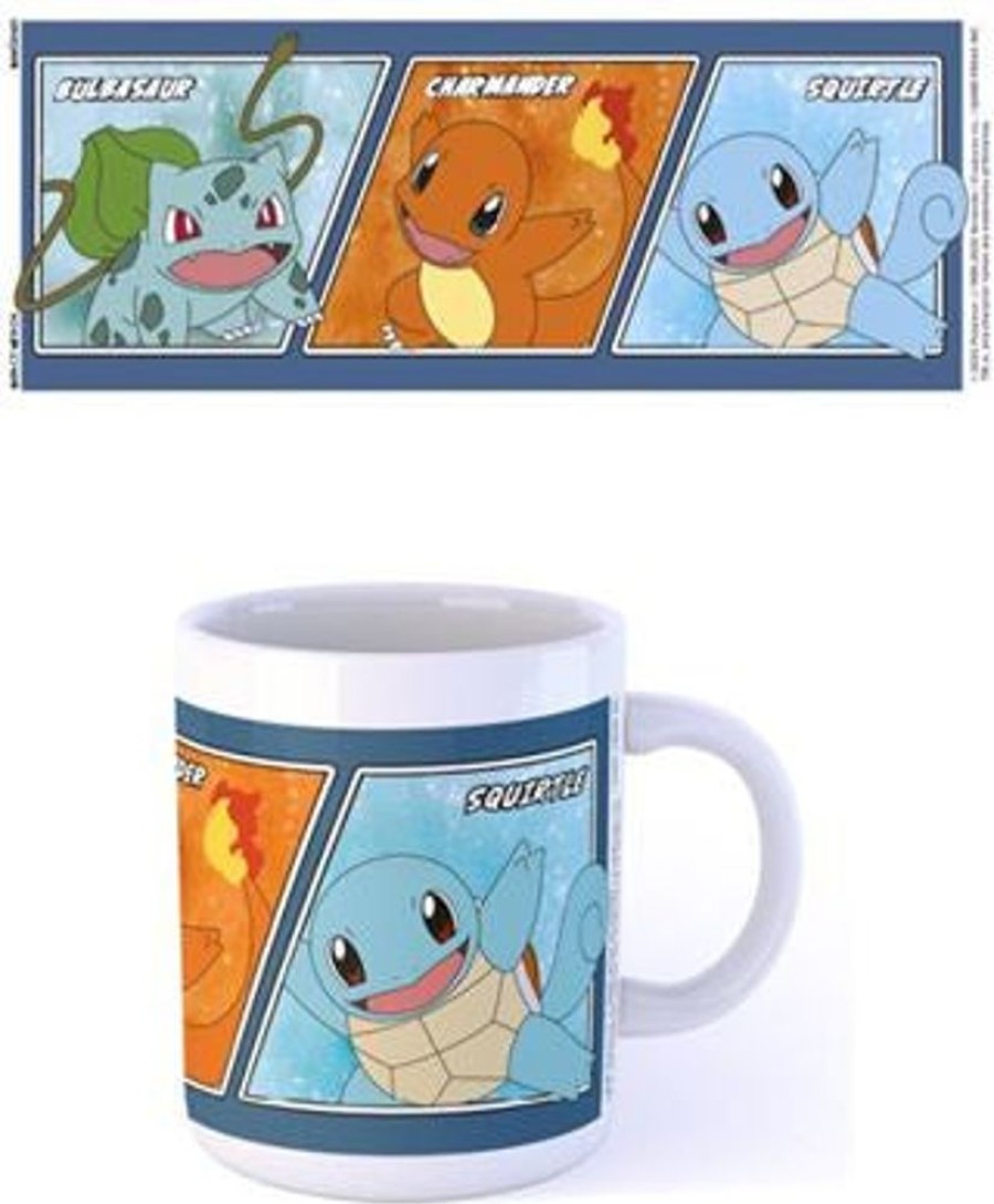 Popculture Pokemon | Pokemon Mug - Kanto Starter Panels