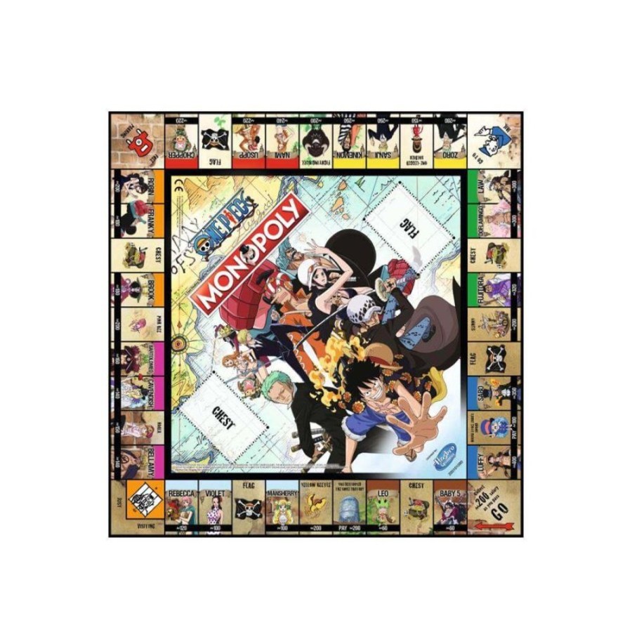 Games & Puzzles Winning Moves | Monopoly - One Piece Edition