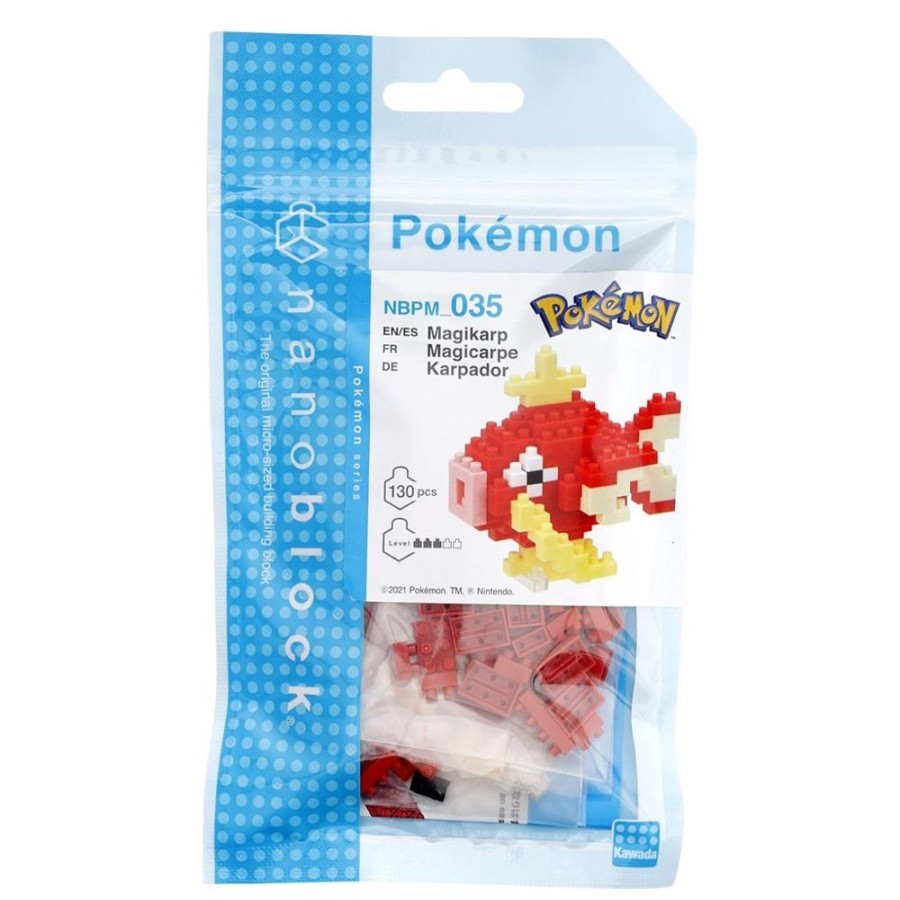 Toys kawada Pokemon Nanoblocks | Pokemon - Magikarp Nanoblock