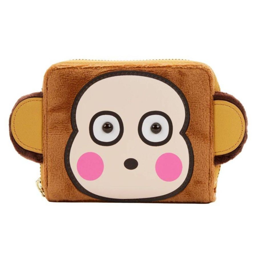 Anime Loungefly | Sanrio - Monkichi Cosplay Zip Around Wallet