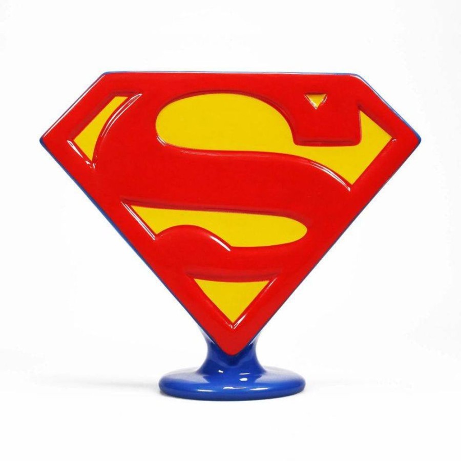 Popculture Half Moon Bay | Dc Comics - Superman Logo Planter Pot