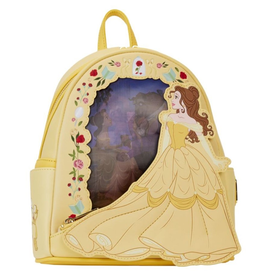 Loungefly Loungefly | Beauty And The Beast - Belle Lenticular Mini Backpack