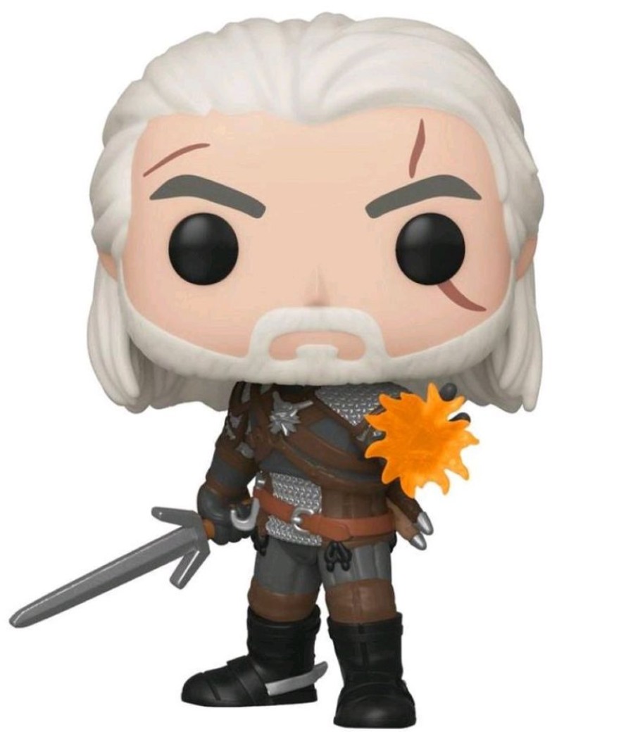 Popculture Funko | The Witcher 3: Wild Hunt - Geralt Glow Us Exclusive Pop! Vinyl [Rs]