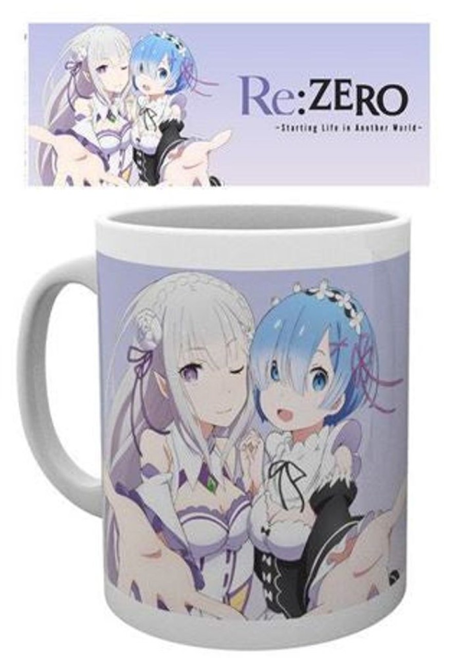 Food & Drinks Impact Merch | Re:Zero Mug - Duo (Rem And Ram)