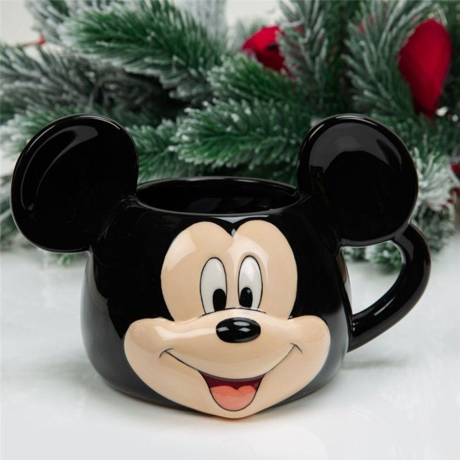 Food & Drinks Disney | Disney - Mickey Christmas 3D Ceramic Mug