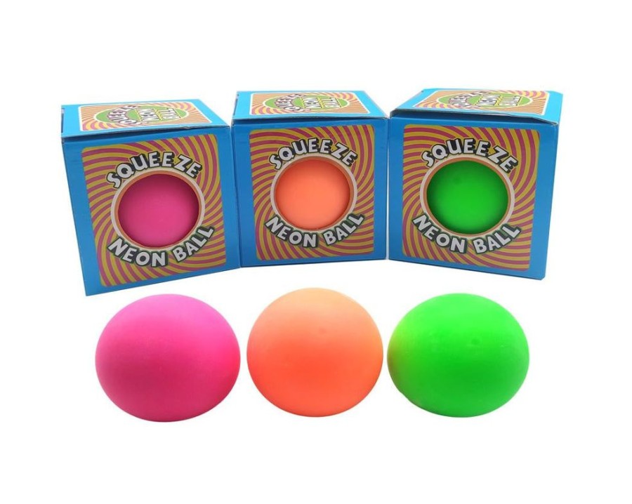 Toys benson | Giant Squeeze Neon Ball 10Cm