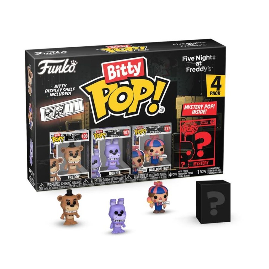 Popculture Funko | Five Nights At Freddy'S - Freddy Bitty Pop! 4-Pack