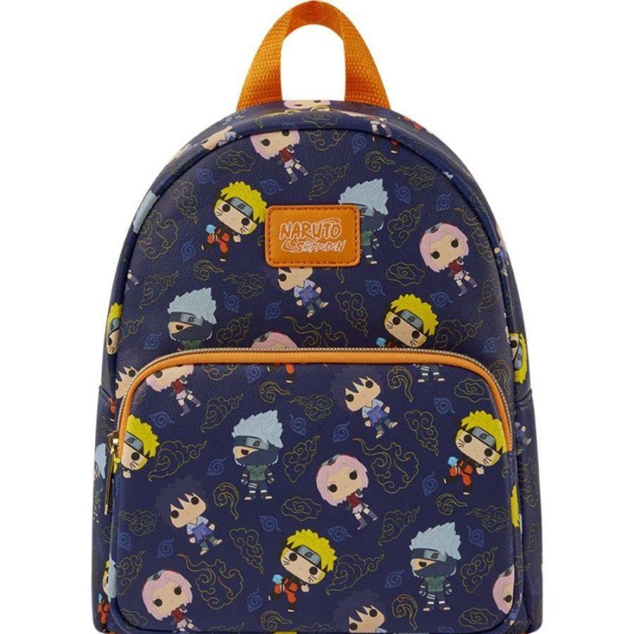 Anime Loungefly | Naruto Shippuden - Team 7 Pop! Print Mini Backpack