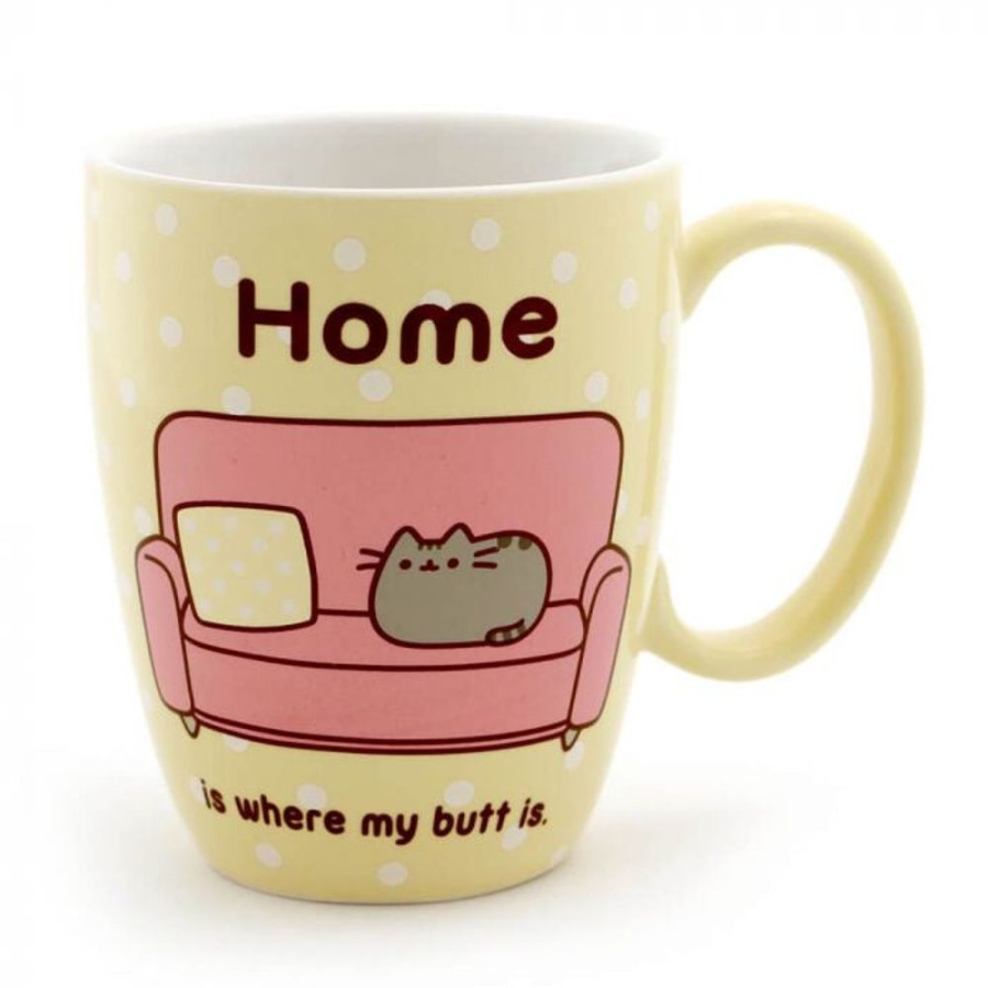 Food & Drinks PUSHEEN | Pusheen 'Home Is Where My Butt Is' Mug