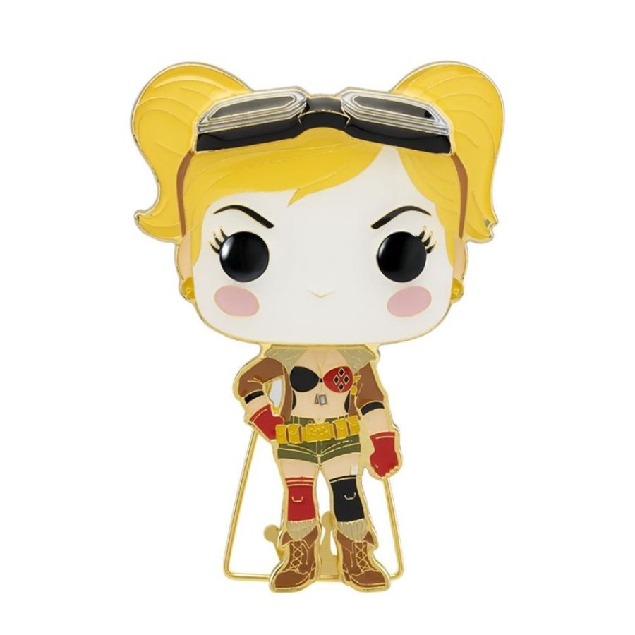 Popculture Funko | Dc Bombshells - Harley Quinn 4" Pop! Enamel Pin