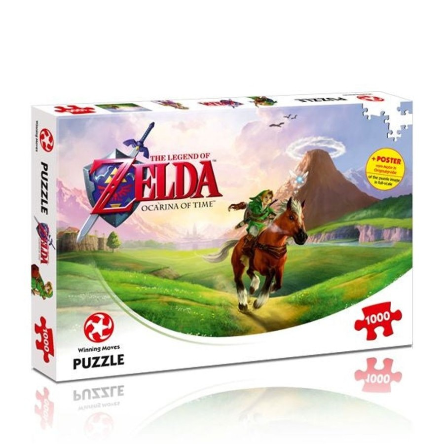 Games & Puzzles Winning Moves | The Legend Of Zelda - Ocarina Of Time 1000 Piece Jigsaw Puzzle