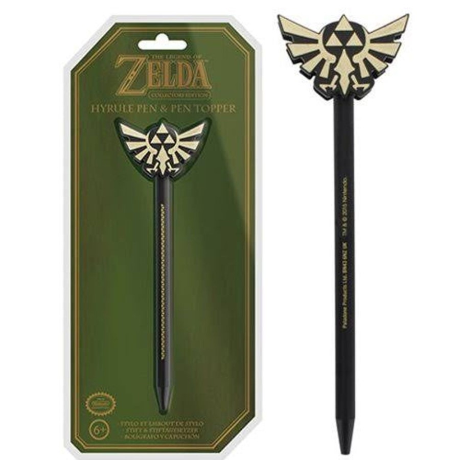 Stationery PALADONE | The Legend Of Zelda - Hyrule Pen With Pen Topper