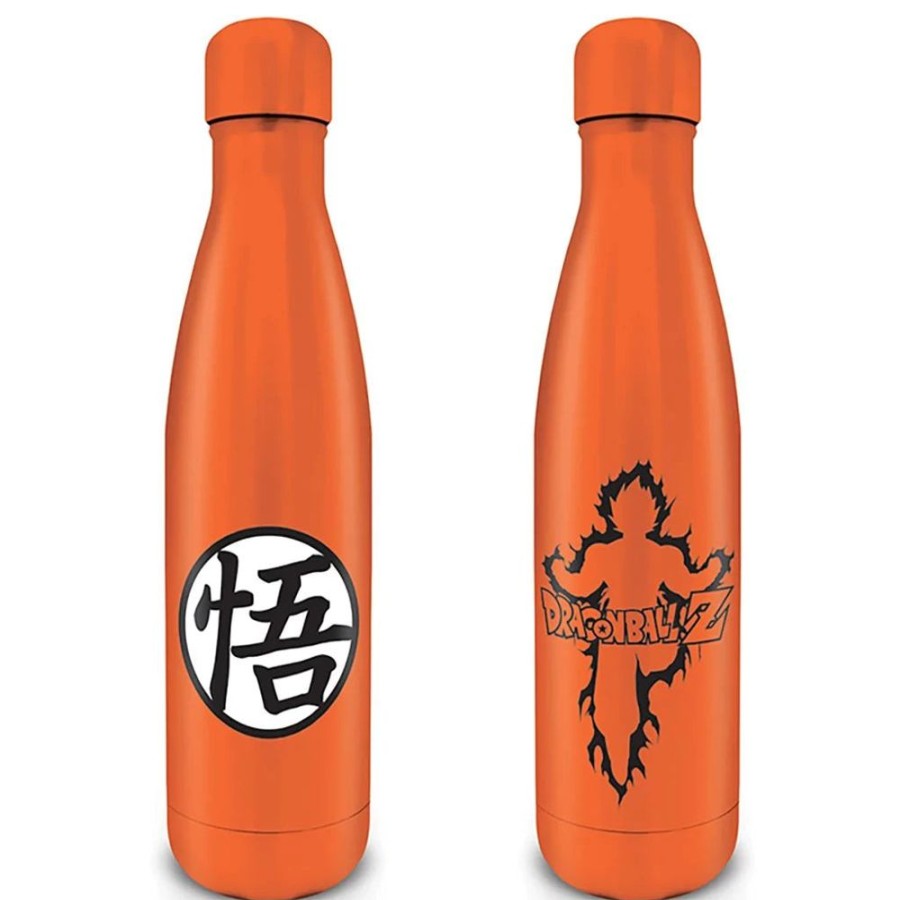 Food & Drinks Dragon Ball Z | Dragon Ball Z - Goku Kanji Stainless Steel Bottle