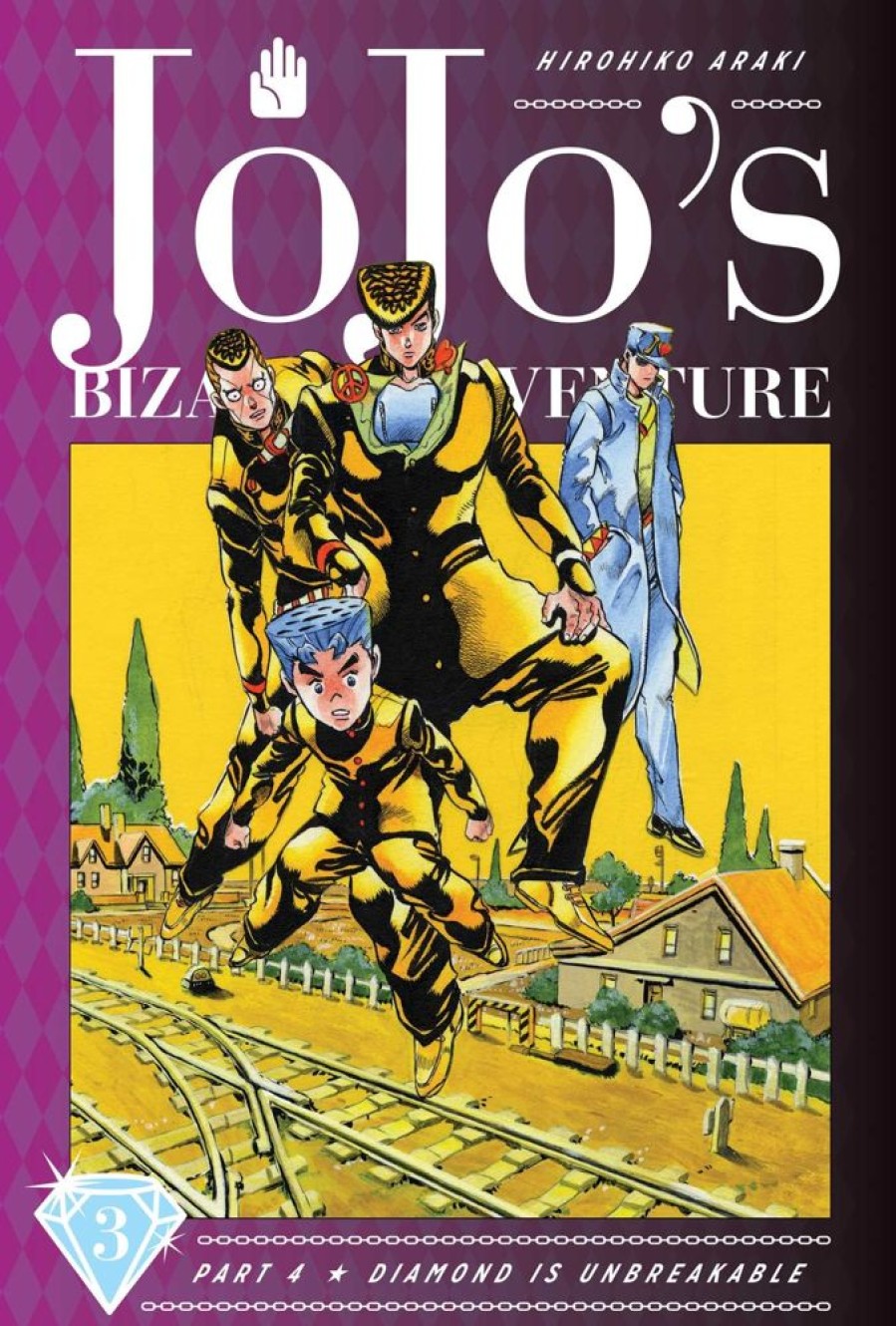 Anime JoJo's Bizarre Adventure | Manga - Jojo'S Bizarre Adventure: Part 4 - Diamond Is Unbreakable, Vol. 3