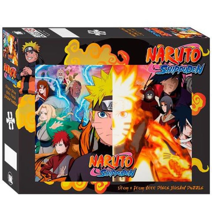 Games & Puzzles Naruto | Naruto Shippuden 1000Pc Jigsaw Puzzle - Split