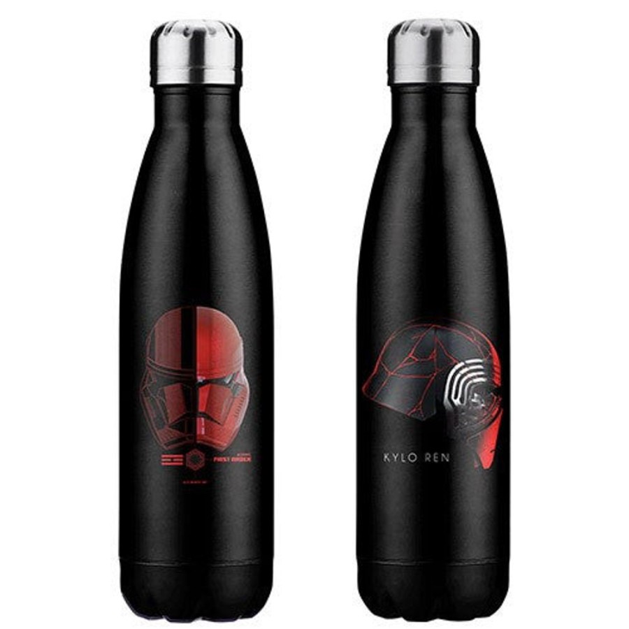 Popculture Star Wars | Star Wars - Kylo Ren Black Stainless Steel Bottle