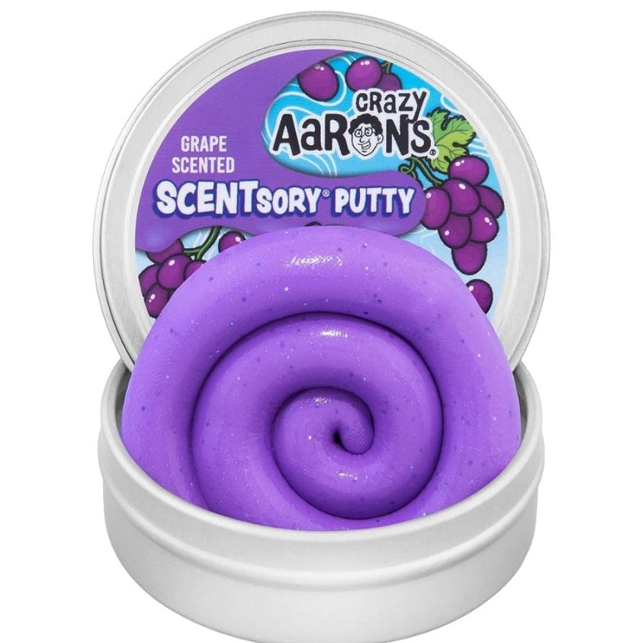 Toys Crazy Aaron's | Crazy Aaron'S Scentsory Putty - Great Grape