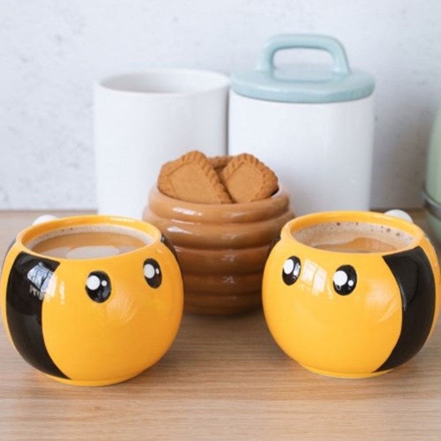 Food & Drinks thumbsup UK | Bee Stacking Mugs (3Pc Set)