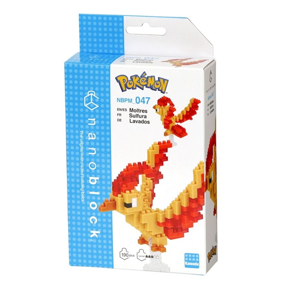 Toys kawada Pokemon Nanoblocks | Moltres Nanoblock > Trendyplushtoys