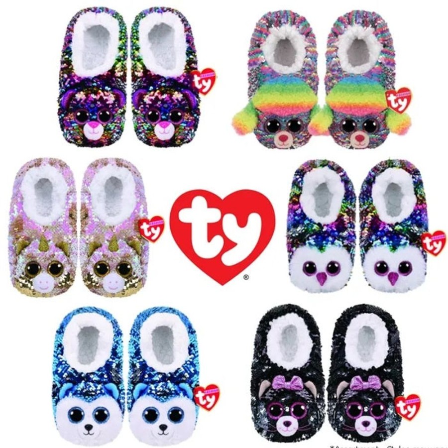 Fashion Ty Beanie Boos | Ty Fashion Sequin Slipper Socks- Assorted