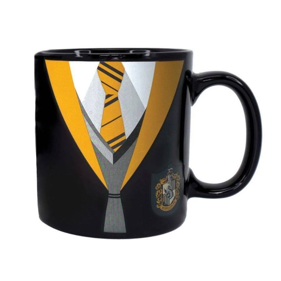 Popculture Harry Potter | Harry Potter - Uniform Hufflepuff Heat Changing Mug 400Ml