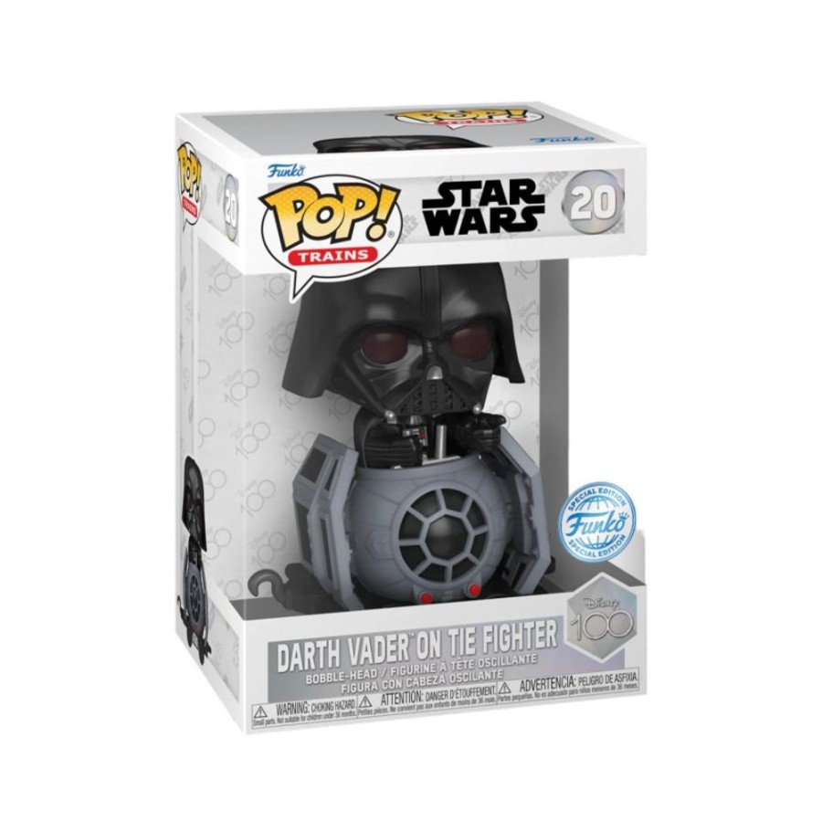 Popculture Funko | Disney: D100 - Darth Vader Tie Fighter Train Carriage Pop! Ride [Rs]