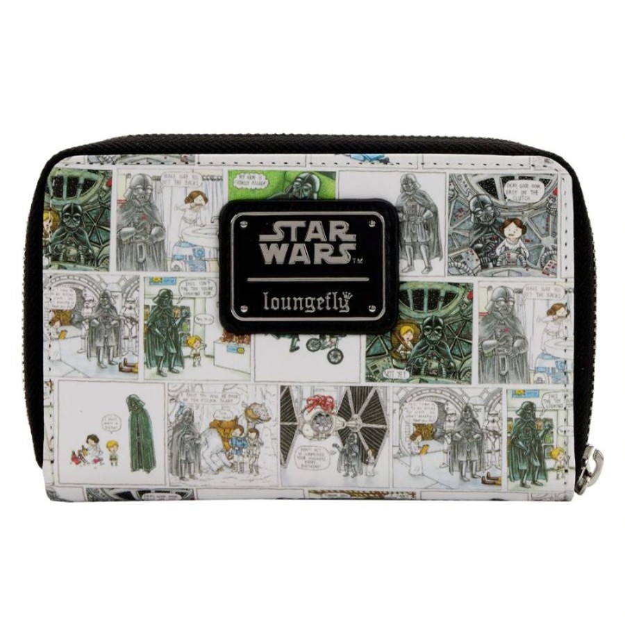 Popculture Loungefly | Star Wars - Darth Vader Comic Strip Zip Purse