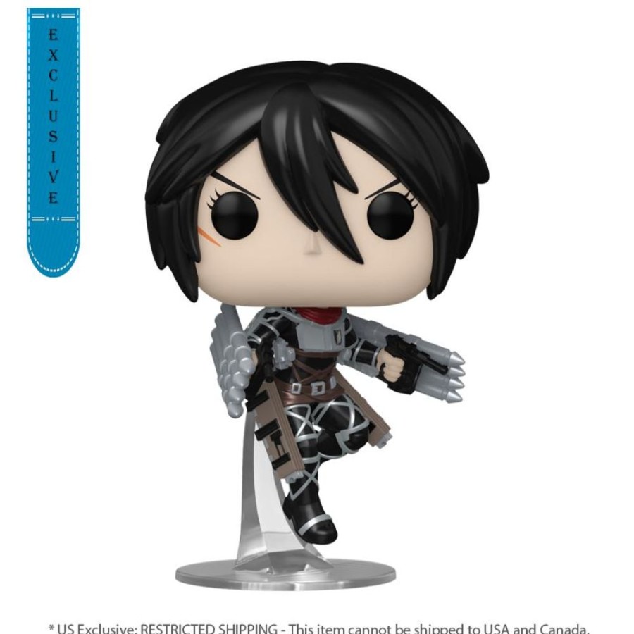 Anime Funko | Attack On Titan - Mikasa Ackerman Metallic Pop! Vinyl [Rs]