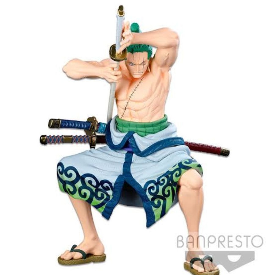 Anime Bandai | One Piece - World Figure Colosseum - Super Master Stars Piece - The Roronoa Zoro Figure