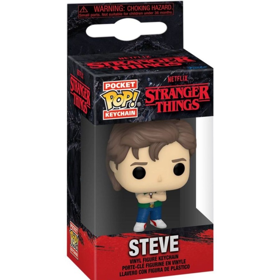 Popculture Funko | Stranger Things - Steve Season 4 Pocket Pop! Keychain