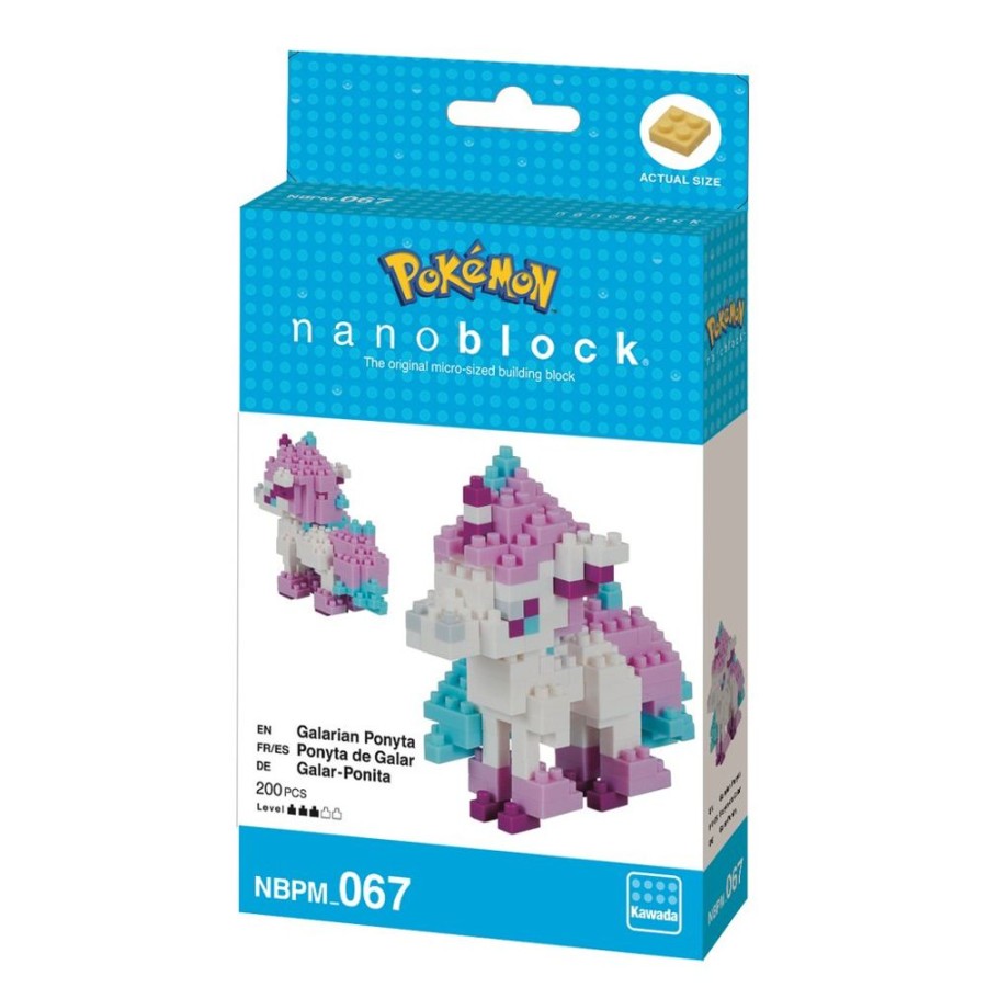 Toys kawada Pokemon Nanoblocks | Galar Ponyta Nanoblock