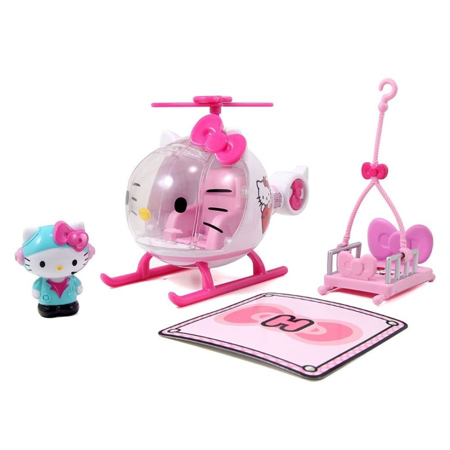 Anime Hello Kitty | Hello Kitty - Emergency Helicopter Playset